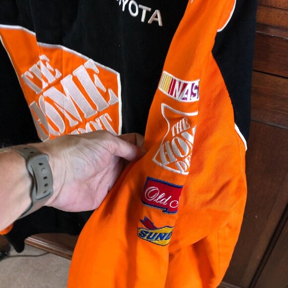 Vintage Tony Stewart Nascar Racing Jacket XXXL Chase Authentics Embroidered Y2K - Picture 11 of 16